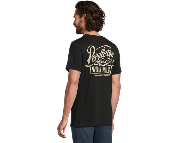 Футболка Pendleton Script с графическим принтом из мягкого хлопка