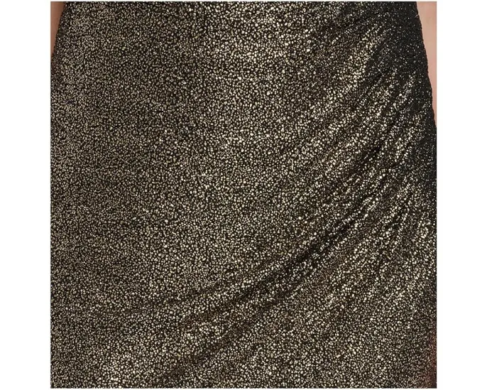 Короткое платье Calvin Klein с пайетками и короткими рукавами