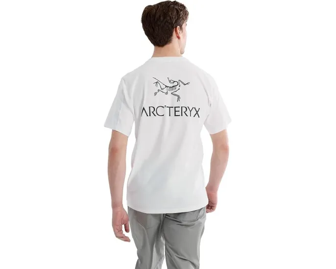 Футболка Arc'teryx Kragg SL Cotton Bird Word Short Sleeve с принтом