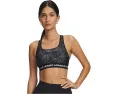 Under Armour Спортивный бюстгальтер Cross-Back Mid Print с абстрактным принтом
