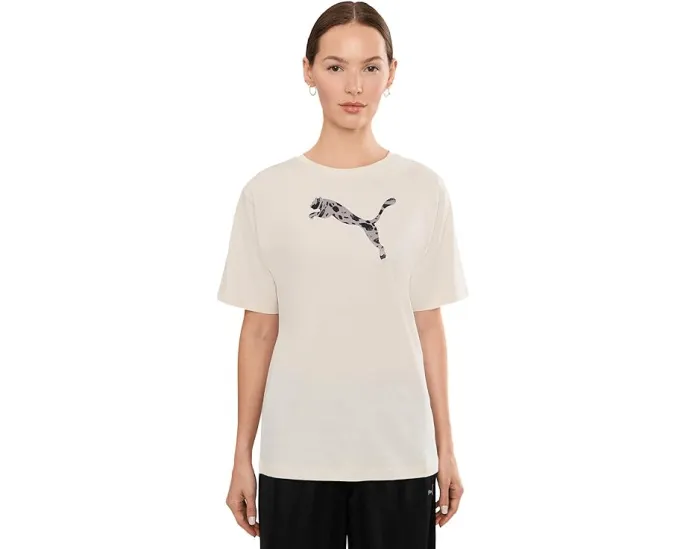 Essentials Graphics Animal Print Relaxed Tee