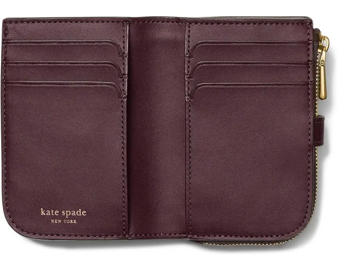 Маленький компактный кошелек Kate Spade New York Tribeca из шагрени