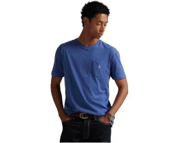 Футболка Polo Ralph Lauren Classic Fit Jersey Pocket с вышитым логотипом