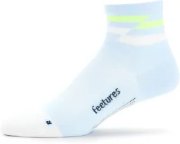 Носки Feetures Elite Ultra Light Quarter с компрессией и влагоотведением