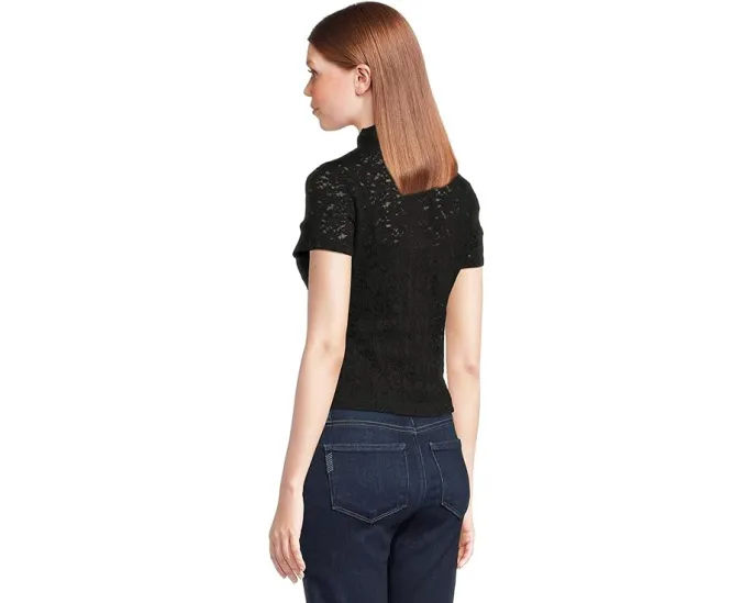 Топ June из стрейч-кружева с камуфляжным низом от Paige