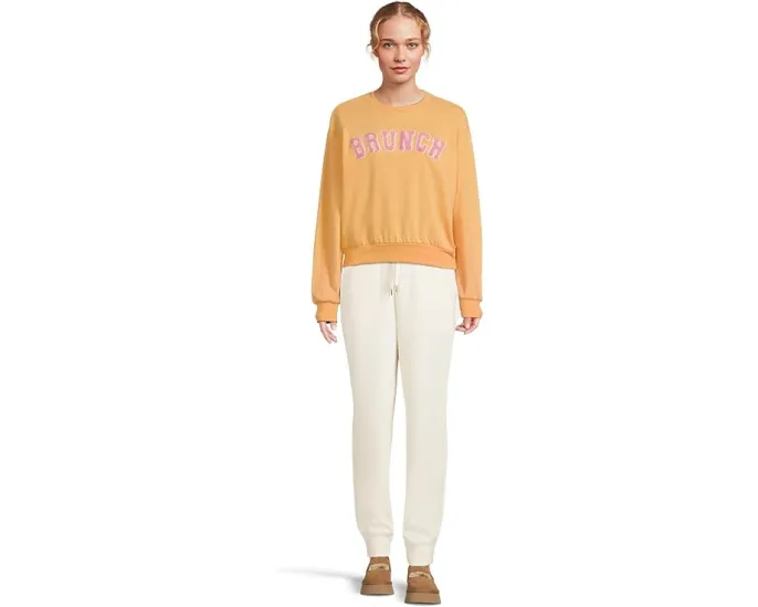 Свитшот P.J. Salvage с длинными рукавами и принтом Brunch