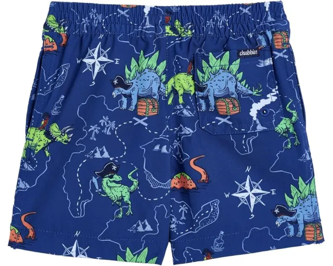 Плавательные шорты Chubbies Kids The Lil Rex Marks The Spot с динозаврами