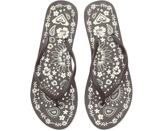 Вьетнамки Roxy Bermuda Print III с принтом