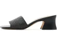 Steve Madden Босоножки Frolic на каблуке с квадратным носком из черной рафии