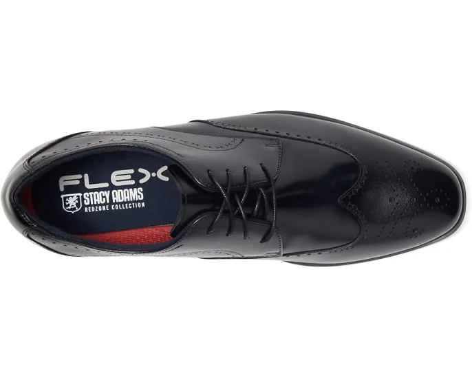 Оксфорды Stacy Adams Brayden Wing Tip с перфорацией на шнуровке
