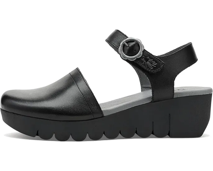 Сандалии FLY LONDON Vizi385fly на платформе с ремешком на щиколотке и пряжкой