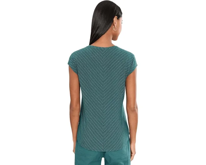 Футболка Royal Robbins Vacationer V-Neck Short Sleeve из смесовой ткани