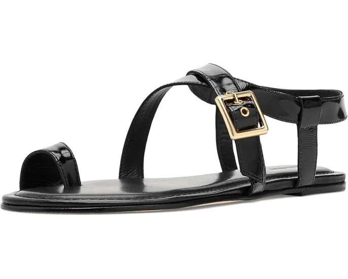 Сандалии Bernardo Hartshorn с кольцом для пальца и фактурной кожей