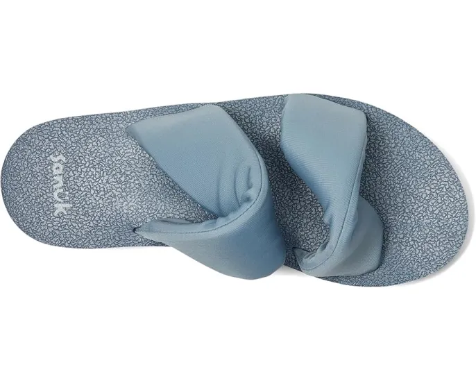 Сандалии Sanuk Yoga Twist-n-slide с платформой и стегаными ремнями на удобной стельке из пеноматериала