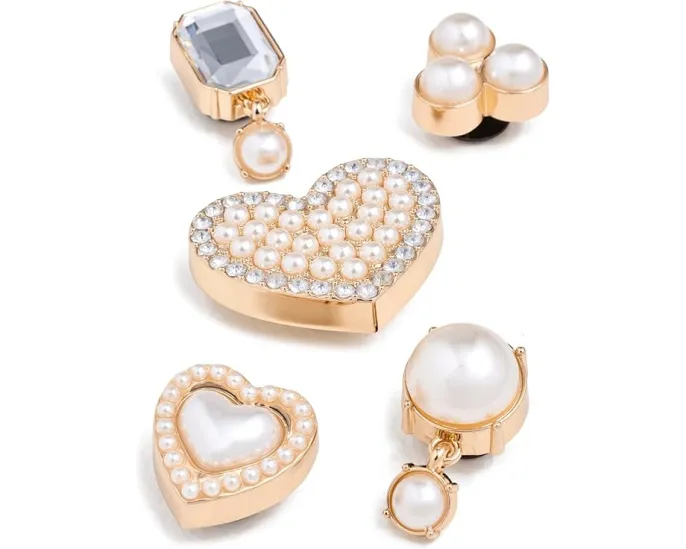 Набор украшений Crocs Trendy Metal Jewelry Collection с металлическими шармами