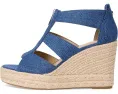 Сандалии Etta Wedge на танкетке с платформой из джута MICHAEL Michael Kors