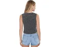 Топ Free People Good Graces Top с вышивкой и бантом