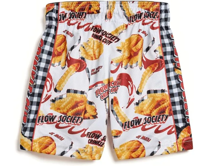 Шорты FLOW SOCIETY Crinkle Cut Fries миди длины для детей
