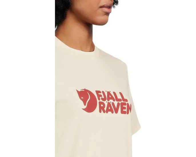 Футболка Fjällräven Logo Tee с логотипом из хлопка и полиэстера