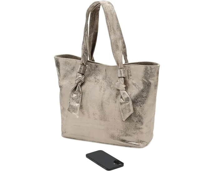 Сумка-тоут Frye Nora Knotted из мягкой кожи с узлами и карманами