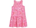 Платье Lilly Pulitzer Mini Dixi для девочек с цветочным принтом