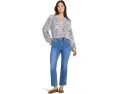 Джинсы NYDJ Petite Bootcut Ankle с высокой посадкой и технологией Cool Embrace
