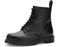 Ботинки Dr. Martens 1460 Croco с тиснением под крокодила на платформе
