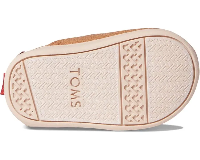 Детские лоферы TOMS Felt Pound Puppy с мордочкой щенка на липучке