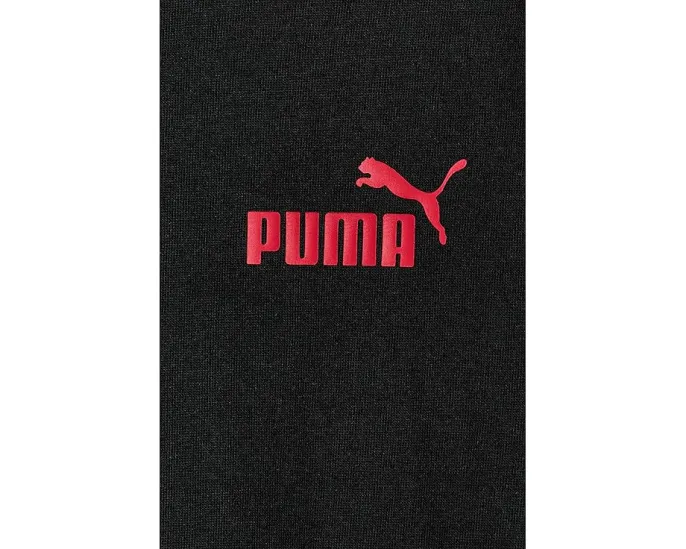 Детский комплект из футболки с логотипом и шорт Puma Black