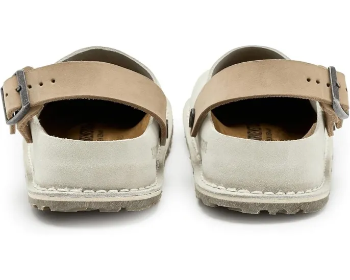 Клоги Birkenstock Lutry 365 из замши с формованной стелькой и съемным задним ремешком