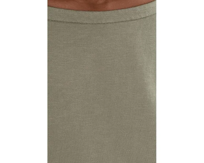 Блуза свободного кроя с лодочкой из окрашенного в готовом виде махрового полотна Petite Eileen Fisher