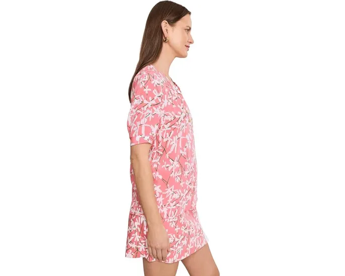 Топ Lilly Pulitzer с коротким рукавом Elsa из шелка