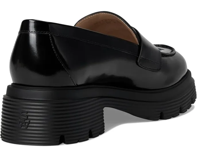 Мокасины Stuart Weitzman Hudson Lite Loafer с круглым носком и протекторной подошвой