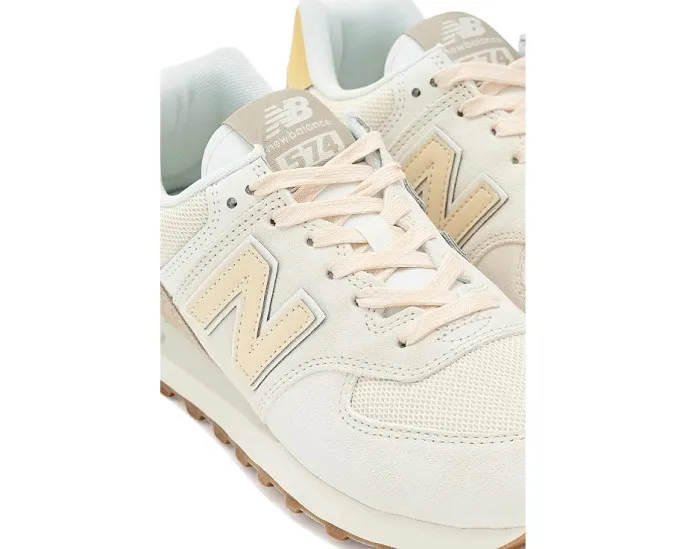 Классические кроссовки New Balance 574 с верхом из замши и сетки