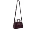 Маленькая сумка Madewell Small Satchel Haircalf из телячьей кожи с двумя ручками