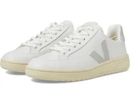 Кроссовки VEJA V-12 из натуральной кожи с перфорацией