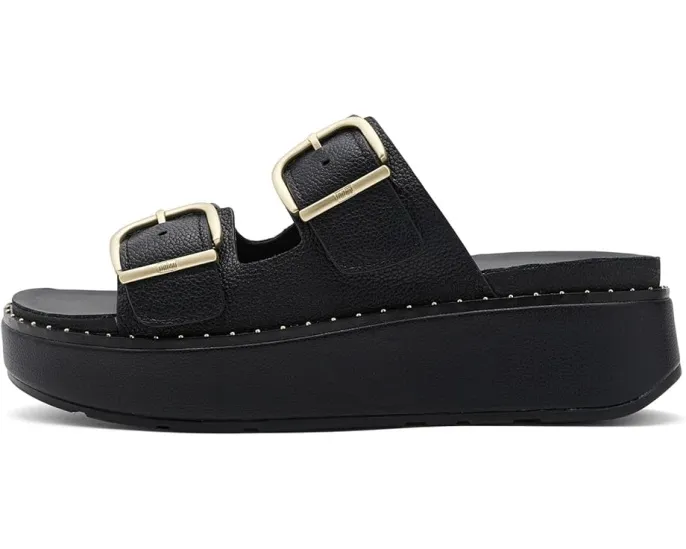 Сланцы FitFlop Gen FF Max Buckle с двумя перемычками из мягкой кожи