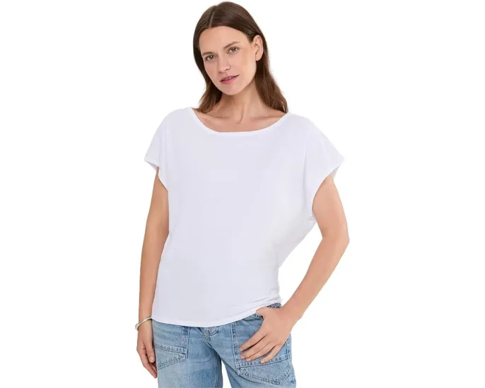 Футболка We The Free Peggy Tee от Free People бежевая
