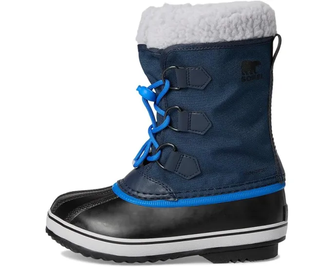 Детские зимние ботинки SOREL Yoot Pac Nylon WP с высоким голенищем и шнуровкой