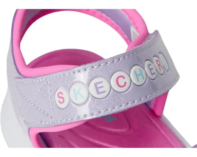 Детские сандалии Skechers Swifters с тематикой трактора и съемным ремешком