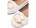 Балетки Aerosoles Paradise с круглым носком и пряжкой из матового золота