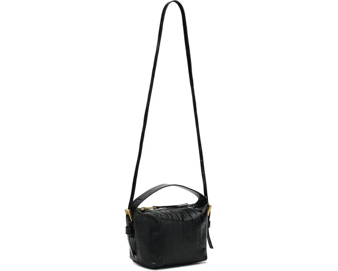 Сумка-хобо AllSaints Vega Panel Grab из кожи с панельным дизайном