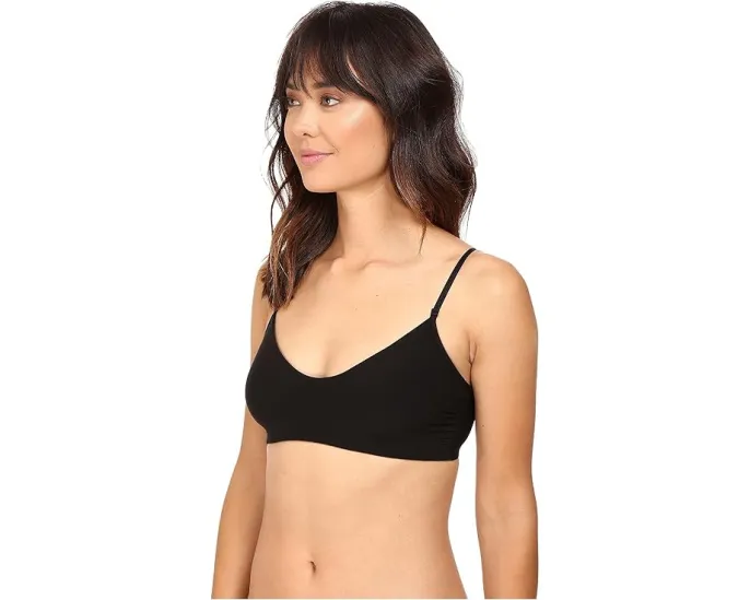 Бра Commando Butter Bralette с регулируемыми бретелями и сырым краем