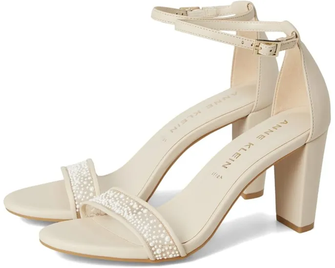 Туфли Anne Klein Kourtney-P на устойчивом каблуке с жемчужной деталью