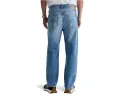 Прямые джинсы AG Jeans Felix Vintage с потертостями