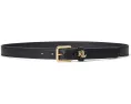 Ремень из кожи Logo-Keeper Skinny Lauren Ralph Lauren