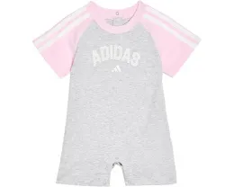 Детский комбинезон adidas Kids с регланными рукавами и принтом