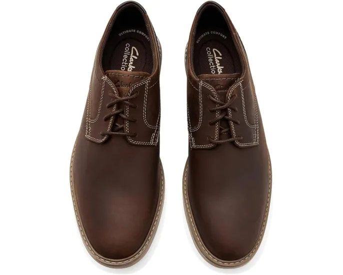 Туфли Clarks Radcliff Low с кожаным верхом и круглым носком