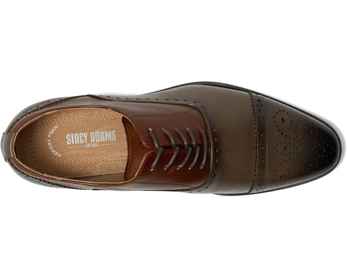 Оксфорды Reynolds Cap Toe Lace-Up Stacy Adams с мысом и шнуровкой