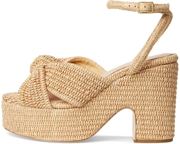 Сандалии Loeffler Randall на массивной платформе с узлом